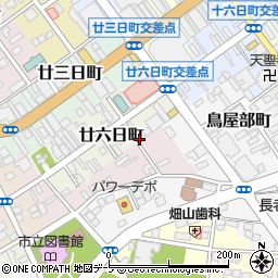 青森県八戸市廿六日町50-3周辺の地図