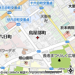 〒031-0039 青森県八戸市鳥屋部町の地図