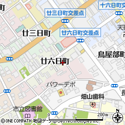 青森県八戸市廿六日町48周辺の地図