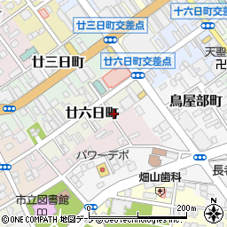 青森県八戸市廿六日町50-1周辺の地図