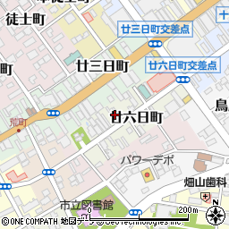 青森県八戸市廿六日町20-1周辺の地図