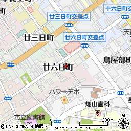 青森県八戸市廿六日町49周辺の地図