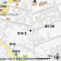 青森県八戸市尻内町平中下12-19周辺の地図