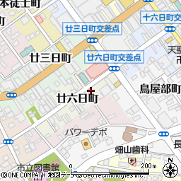 青森県八戸市廿六日町51周辺の地図