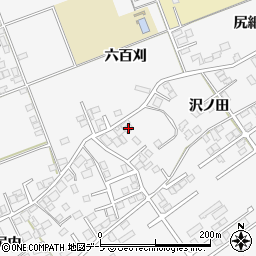 青森県八戸市尻内町沢ノ田6周辺の地図