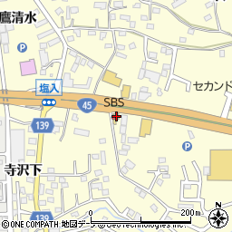 青森県八戸市新井田寺沢30-6周辺の地図
