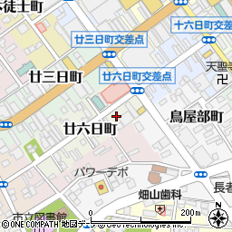 青森県八戸市廿六日町54周辺の地図