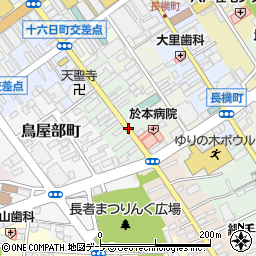 青森県八戸市大工町周辺の地図