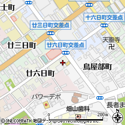 典礼会館　日本セレモニー八戸支店周辺の地図