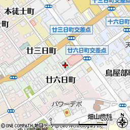 青森県八戸市廿六日町8周辺の地図