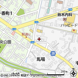 青森県八戸市尻内町平中後27周辺の地図