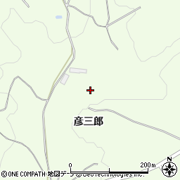 青森県八戸市櫛引彦三郎周辺の地図
