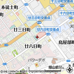 青森県八戸市廿六日町7周辺の地図