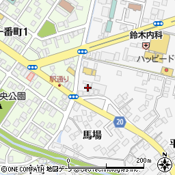 青森県八戸市尻内町平中後周辺の地図