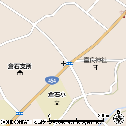 倉石郵便局 ＡＴＭ周辺の地図
