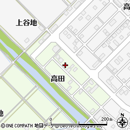 青森県八戸市櫛引高田19周辺の地図