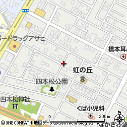 青森県八戸市湊高台1丁目周辺の地図