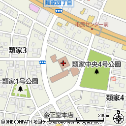 八戸市児童科学館周辺の地図