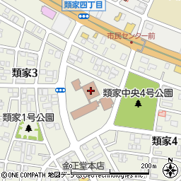 八戸市児童科学館周辺の地図