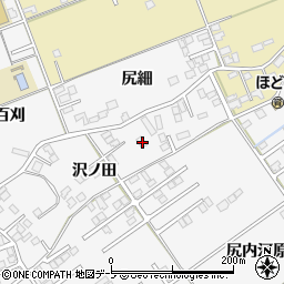 青森県八戸市尻内町沢ノ田22-1周辺の地図