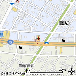 青森スバル自動車カースポット八戸類家店周辺の地図