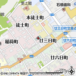青森県八戸市徒士町11周辺の地図
