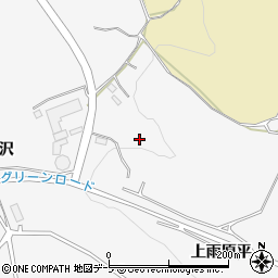 青森県五戸町（三戸郡）倉石石沢（上雨原平）周辺の地図
