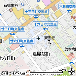 青森県八戸市十六日町31周辺の地図