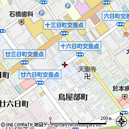 〒031-0043 青森県八戸市十六日町の地図