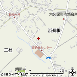 青森県八戸市大久保浜長根11-17周辺の地図