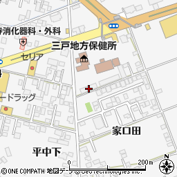 青森県八戸市尻内町鴨田18周辺の地図