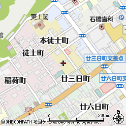 青森県八戸市本徒士町1-7周辺の地図