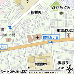 八戸簡易裁判所周辺の地図