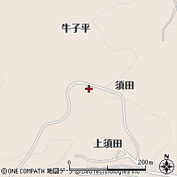 青森県八戸市鮫町須田周辺の地図