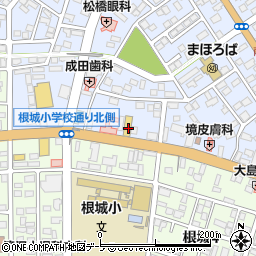 マツダアンフィニ青森八戸店周辺の地図