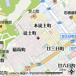 青森県八戸市徒士町9周辺の地図