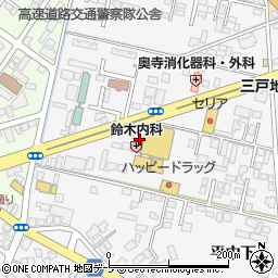 鈴木内科医院周辺の地図