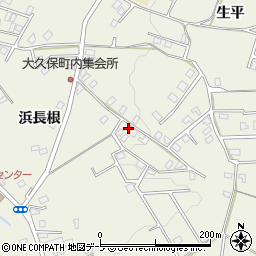 青森県八戸市大久保浜長根12-77周辺の地図