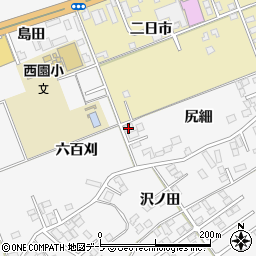 青森県八戸市尻内町尻細4-10周辺の地図