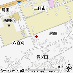 青森県八戸市尻内町尻細4-3周辺の地図