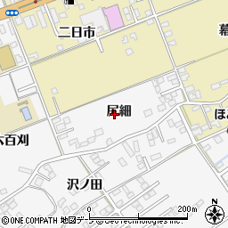 青森県八戸市尻内町尻細周辺の地図