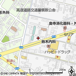 中里石油株式会社　尻内ＳＳ周辺の地図