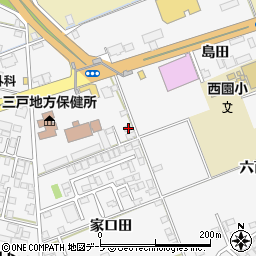 青森県八戸市尻内町鴨田13周辺の地図