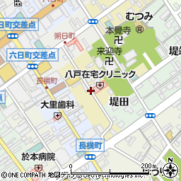 青森県八戸市岩泉町周辺の地図