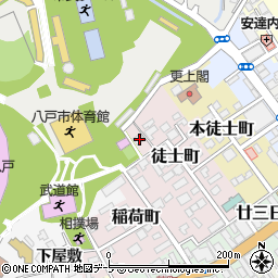 青森県八戸市徒士町6周辺の地図