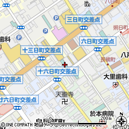 青森県八戸市六日町10周辺の地図