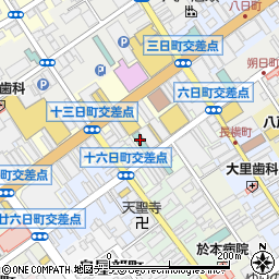 八戸市六日町商店街振興組合周辺の地図