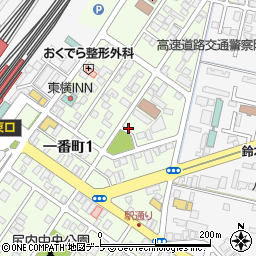 青森県八戸市一番町2丁目周辺の地図