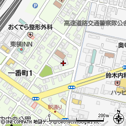 八戸駅前コンタクト周辺の地図