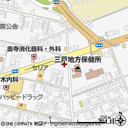 青い森信用金庫八戸駅通支店周辺の地図